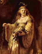Rembrandt, Saskia as Flora